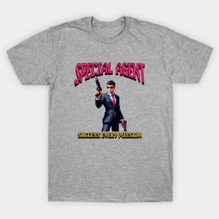 special agent man with gun T-Shirt